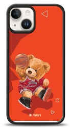Dafoni Art iPhone 15 Basketball Bear Kılıf - Dafoni