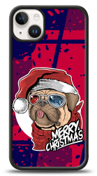 Dafoni Art iPhone 15 Plus Christmas Pug Kılıf - 1