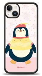 Dafoni Art iPhone 15 Plus Smiling Penguin Kılıf - 1