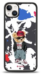 Dafoni Art iPhone 15 Plus Sporty Teddy Bear Kılıf - Dafoni