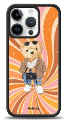 Dafoni Art iPhone 15 Pro Bear Effect Kılıf - 1