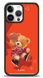 Dafoni Art iPhone 15 Pro Max Basketball Bear Kılıf - Dafoni