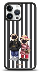 Dafoni Art iPhone 15 Pro Max Cool Pugs Kılıf - Dafoni