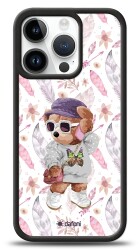 Dafoni Art iPhone 15 Pro Pretty Teddy Kılıf - 1