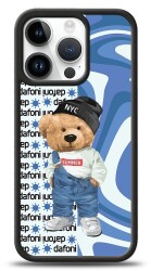 Dafoni Art iPhone 15 Pro Summer Bear Kılıf - 1