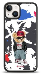 Dafoni Art iPhone 15 Sporty Teddy Bear Kılıf - Dafoni