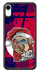 Dafoni Art iPhone XR Christmas Pug Kılıf - 1