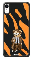 Dafoni Art iPhone XR Detective Teddy Bear Kılıf - Dafoni