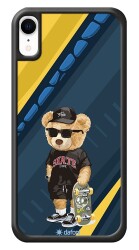 Dafoni Art iPhone XR Skate Bear Kılıf - Dafoni