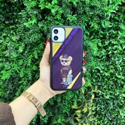 Dafoni Art iPhone XR Skate Bear Kılıf - 3