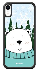 Dafoni Art iPhone XR Snow Bear Kılıf - 1