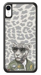 Dafoni Art iPhone XR Wild Zebra Kılıf - Dafoni