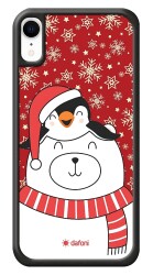 Dafoni Art iPhone XR Winter Friends Kılıf - 1