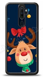 Dafoni Art Oppo A9 2020 Christmas Deer Kılıf - Dafoni
