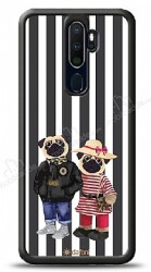 Dafoni Art Oppo A9 2020 Cool Pugs Kılıf - Dafoni
