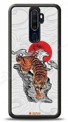 Dafoni Art Oppo A9 2020 Roaring Tiger Kılıf - Dafoni