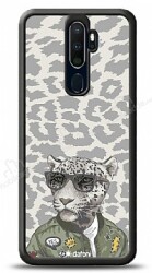 Dafoni Art Oppo A9 2020 Wild Zebra Kılıf - Dafoni