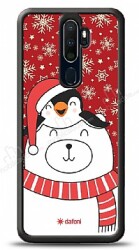 Dafoni Art Oppo A9 2020 Winter Friends Kılıf - Dafoni