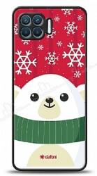 Dafoni Art Oppo Reno4 Lite Cold Bear Kılıf - Dafoni