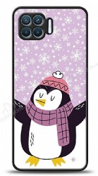 Dafoni Art Oppo Reno4 Lite Penguin Kılıf - Dafoni