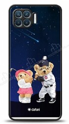 Dafoni Art Oppo Reno4 Lite Sporty Couple Teddy Kılıf - Dafoni