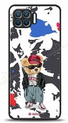 Dafoni Art Oppo Reno4 Lite Sporty Teddy Bear Kılıf - Dafoni