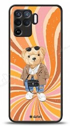 Dafoni Art Oppo Reno5 Lite Bear Effect Kılıf - Dafoni