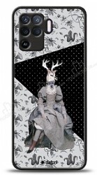 Dafoni Art Oppo Reno5 Lite Prom Deer Kılıf - Dafoni