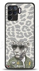 Dafoni Art Oppo Reno5 Lite Wild Zebra Kılıf - Dafoni