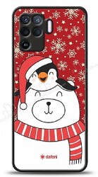 Dafoni Art Oppo Reno5 Lite Winter Friends Kılıf - Dafoni