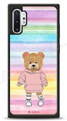 Dafoni Art Samsung Galaxy Note 10 Plus Chic Teddy Bear Kılıf - Dafoni