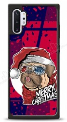 Dafoni Art Samsung Galaxy Note 10 Plus Christmas Pug Kılıf - Dafoni