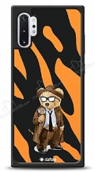 Dafoni Art Samsung Galaxy Note 10 Plus Detective Teddy Bear Kılıf - Dafoni
