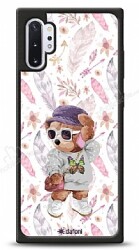 Dafoni Art Samsung Galaxy Note 10 Plus Pretty Teddy Kılıf - Dafoni