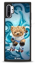 Dafoni Art Samsung Galaxy Note 10 Plus Skating Teddy Bear Kılıf - Dafoni