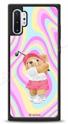 Dafoni Art Samsung Galaxy Note 10 Plus Tennis Girl Bear Kılıf - Dafoni