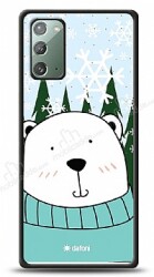 Dafoni Art Samsung Galaxy Note 20 Snow Bear Kılıf - Dafoni