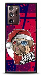 Dafoni Art Samsung Galaxy Note 20 Ultra Christmas Pug Kılıf - Dafoni
