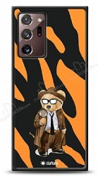 Dafoni Art Samsung Galaxy Note 20 Ultra Detective Teddy Bear Kılıf - Dafoni