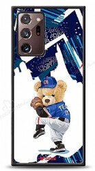 Dafoni Art Samsung Galaxy Note 20 Ultra Hand Soccer Teddy Bear Kılıf - Dafoni