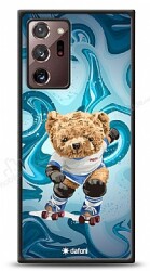 Dafoni Art Samsung Galaxy Note 20 Ultra Skating Teddy Bear Kılıf - Dafoni