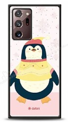 Dafoni Art Samsung Galaxy Note 20 Ultra Smiling Penguin Kılıf - Dafoni