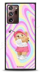 Dafoni Art Samsung Galaxy Note 20 Ultra Tennis Girl Bear Kılıf - Dafoni