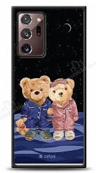 Dafoni Art Samsung Galaxy Note 20 Ultra Under The Stars Teddy Bears Kılıf - Dafoni