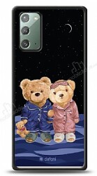 Dafoni Art Samsung Galaxy Note 20 Under The Stars Teddy Bears Kılıf - Dafoni