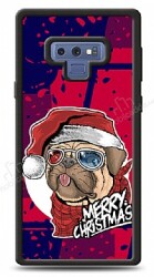 Dafoni Art Samsung Galaxy Note 9 Christmas Pug Kılıf - Dafoni