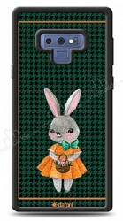 Dafoni Art Samsung Galaxy Note 9 Lady Rabbit Kılıf - Dafoni