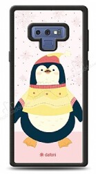 Dafoni Art Samsung Galaxy Note 9 Smiling Penguin Kılıf - Dafoni