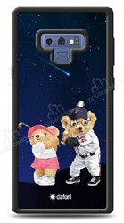 Dafoni Art Samsung Galaxy Note 9 Sporty Couple Teddy Kılıf - Dafoni