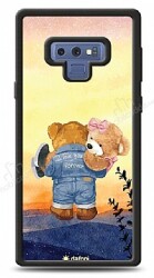 Dafoni Art Samsung Galaxy Note 9 Sunset Teddy Bears Kılıf - Dafoni